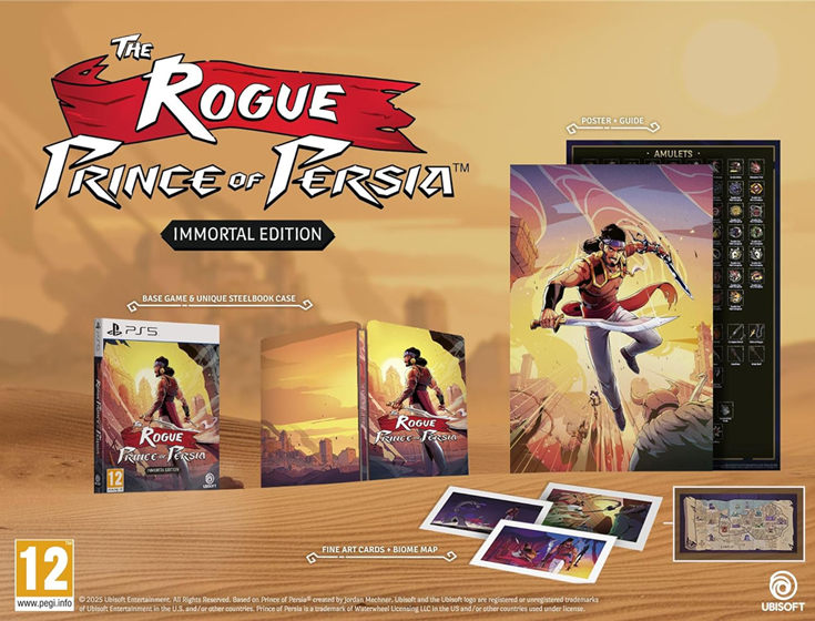 The Rogue Prince of Persia [Immortal Steelbook Edition]