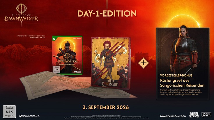 The Blood of Dawnwalker [Day 1 Steelbook uncut Edition]