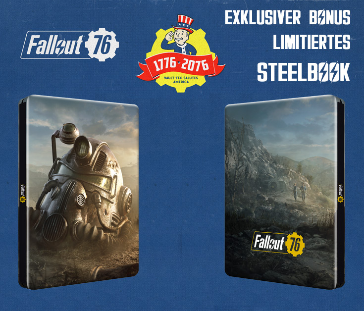 Fallout 4 Limited Edition SteelBook Case & Postcard – No Game Included – Brand New