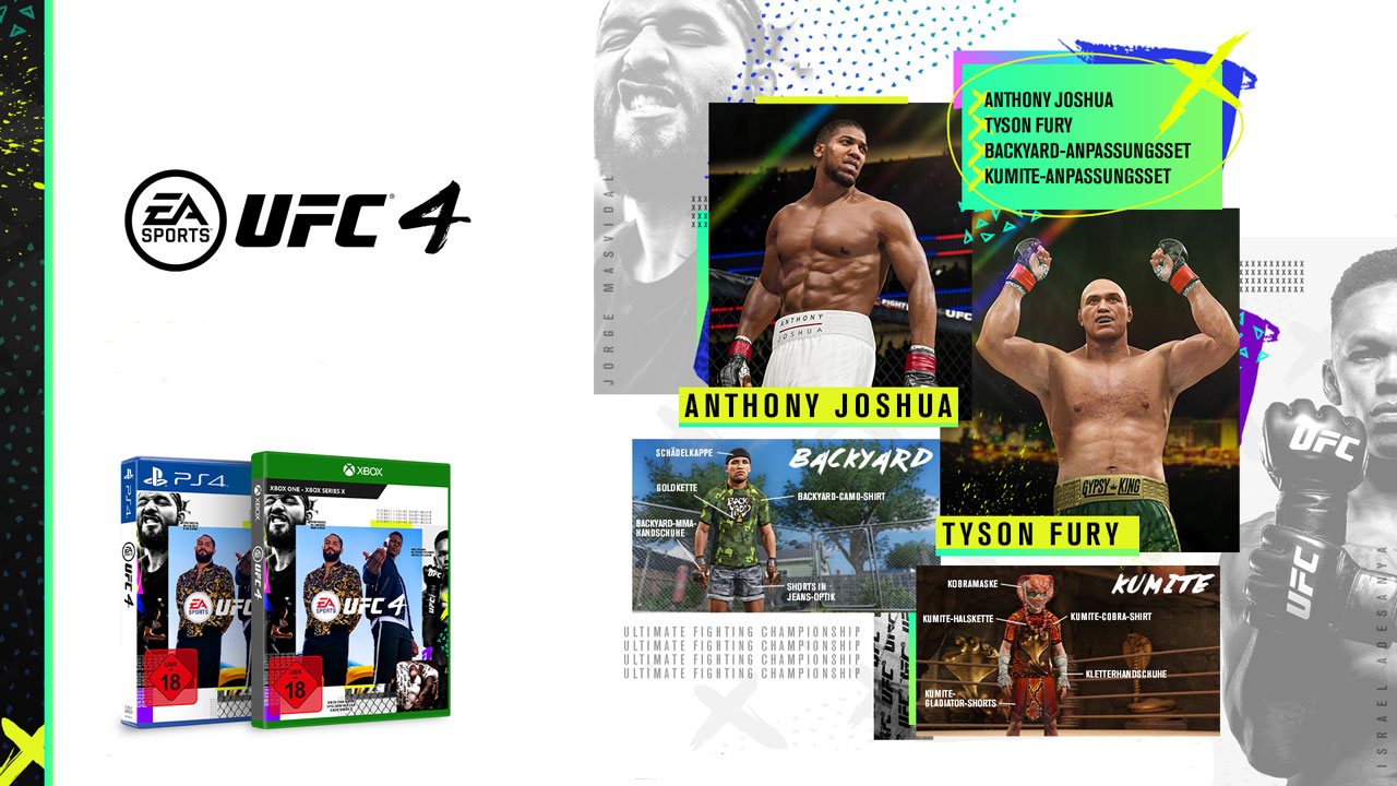 Xbox One EA Sports UFC 4 [Bonus uncut Edition] PEGI bestellen